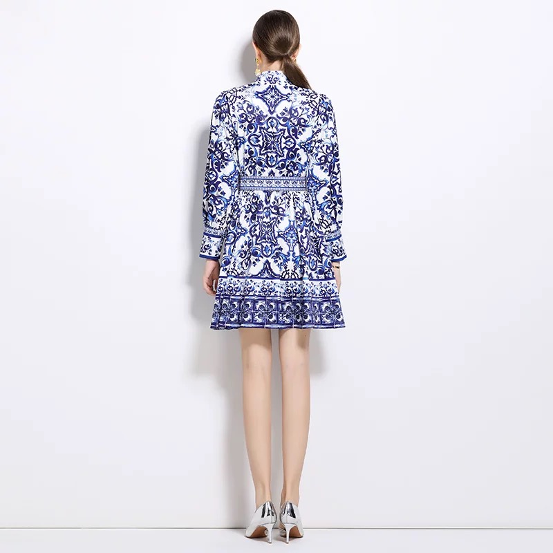 See you there print dress ED153 images